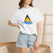 Sailboat Triangle Graphic T-Shirt 