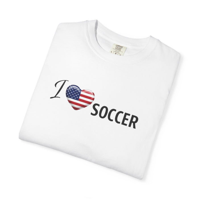 I Heart Soccer USA T-Shirt