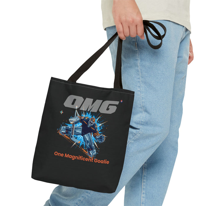 OMG One Magnificent Goalie Tote Bag — Hockey Goalie Gift