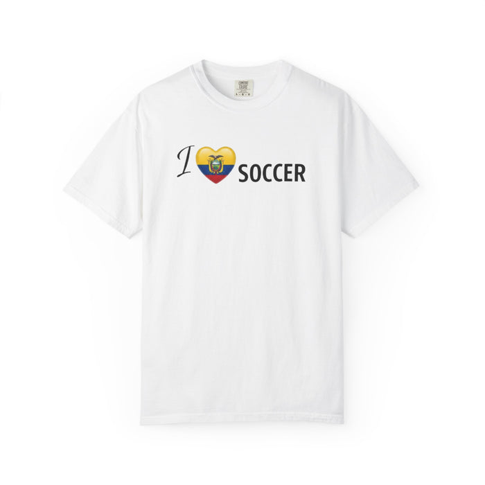 Ecuador Heart Soccer T-Shirt Ecuador Heart Soccer T-Shirt