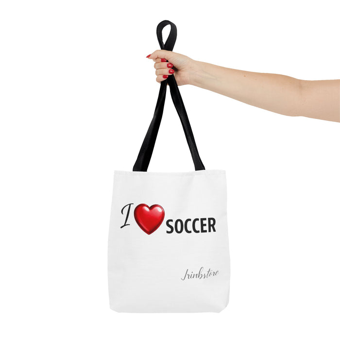 I  Soccer Tote Bag - Soccer Lover Canvas Tote