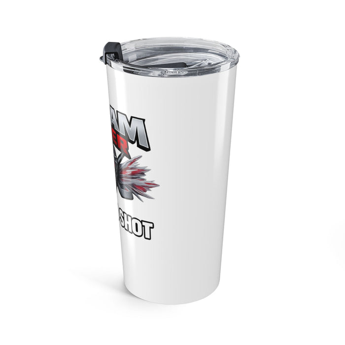 20oz Tumbler — "Dream Killer" Hockey Goalie Design (Fear No Shot)
