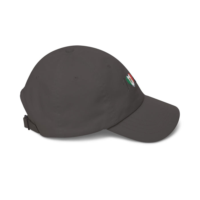 Mexican Flag Heart 'I Love Soccer' Baseball Cap