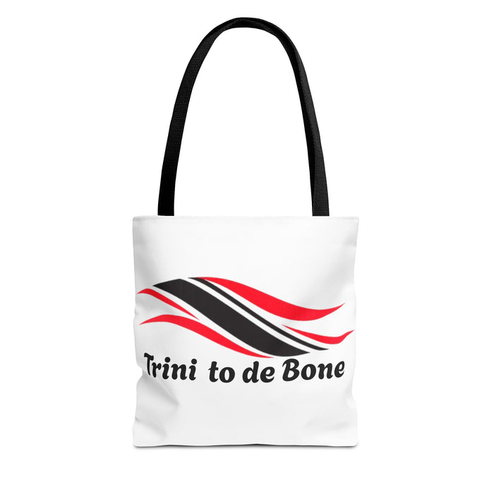Trini to de Bone Trinidad Flag Tote Bag — Lightweight Market & Everyday AOP Tote