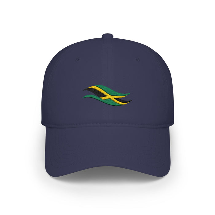 Jamaica Wave Embroidered Baseball Cap