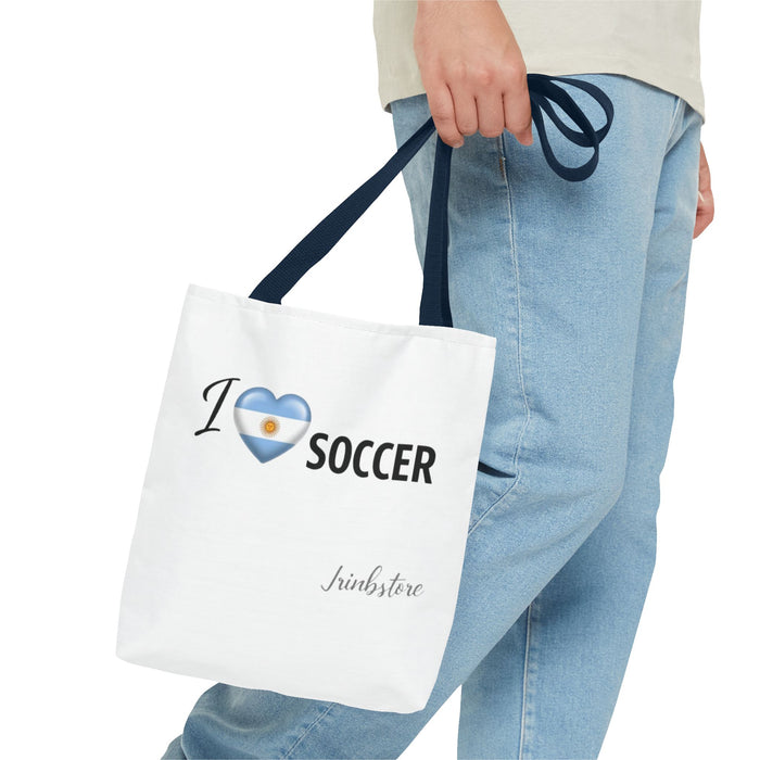 I Heart Argentina Soccer Tote