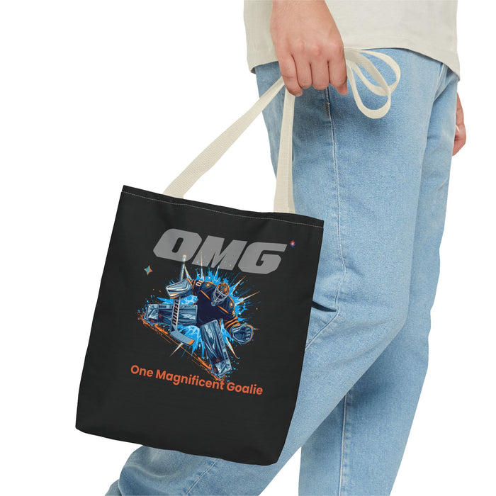 OMG One Magnificent Goalie Tote Bag — Hockey Goalie Gift
